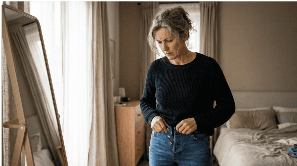 Gaining weight in menopause
