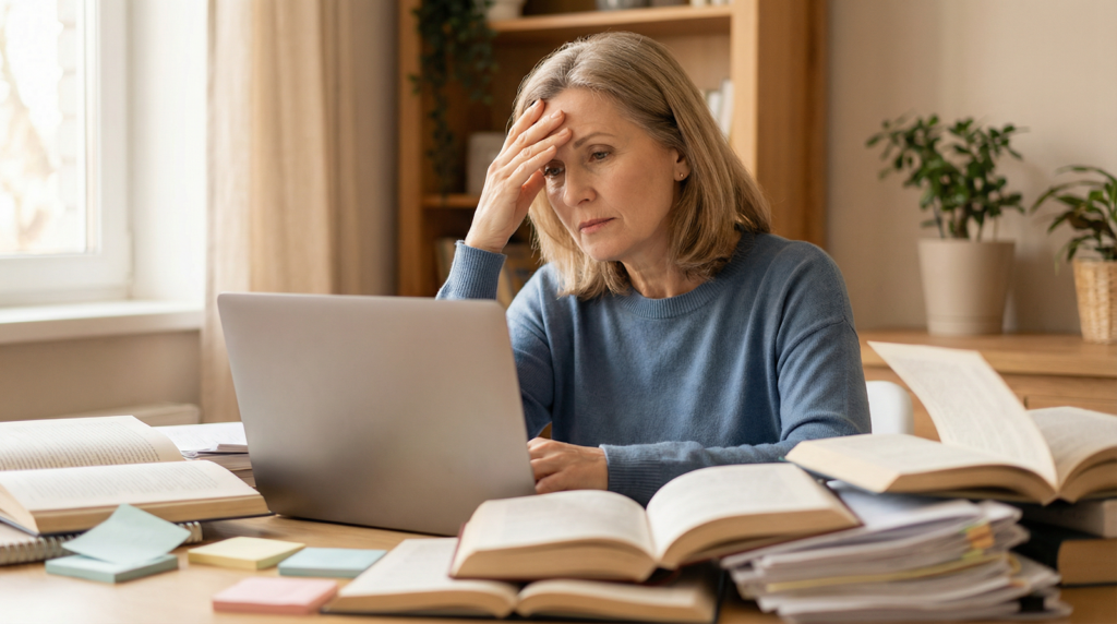 menopause information overload