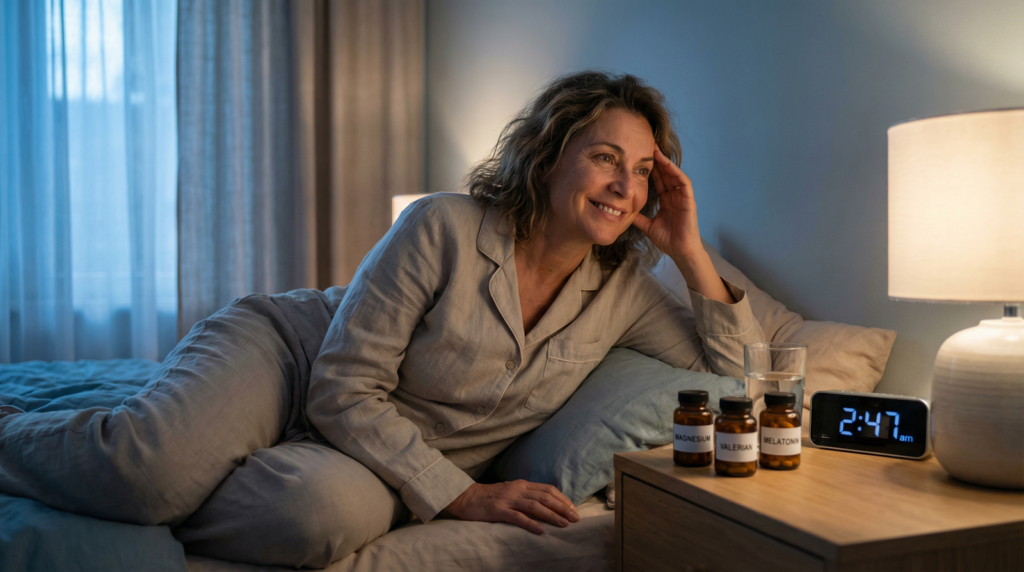 best sleep supplements menopause